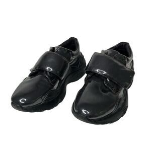 JEFFREY CAMPBELL Blade RunR Black Patent Sneakers 7